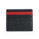 Rafa Leather Multi-Slot Card Holder/Wallet (Navy Blue)