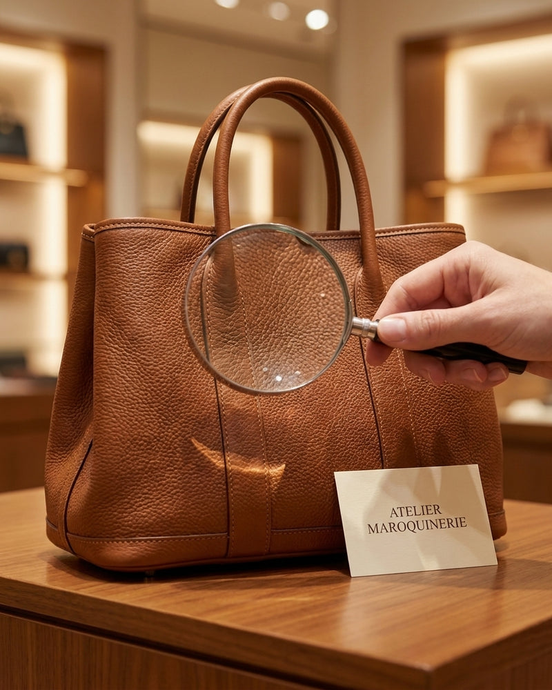 How to spot quality leather in a handbag