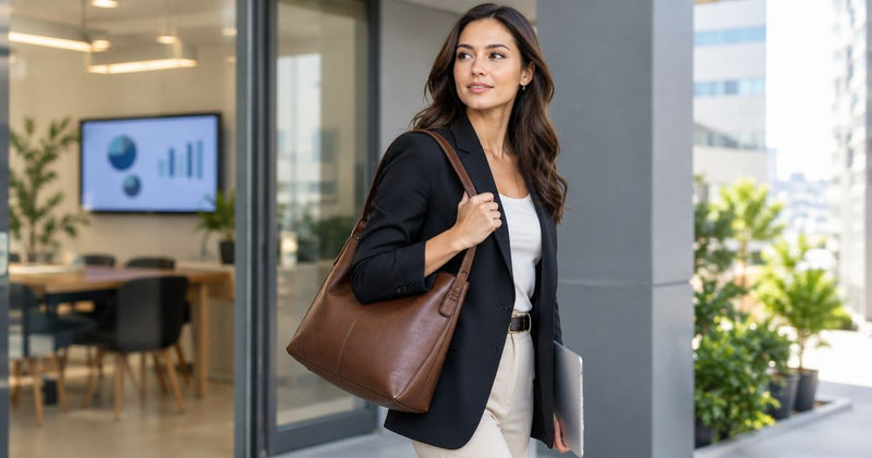 Leather shoulder bags for consultants: complete 2026 guide