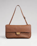 Trove 26 Caramel Leather Shoulder Bag