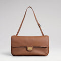 Trove 26 Caramel Leather Shoulder Bag