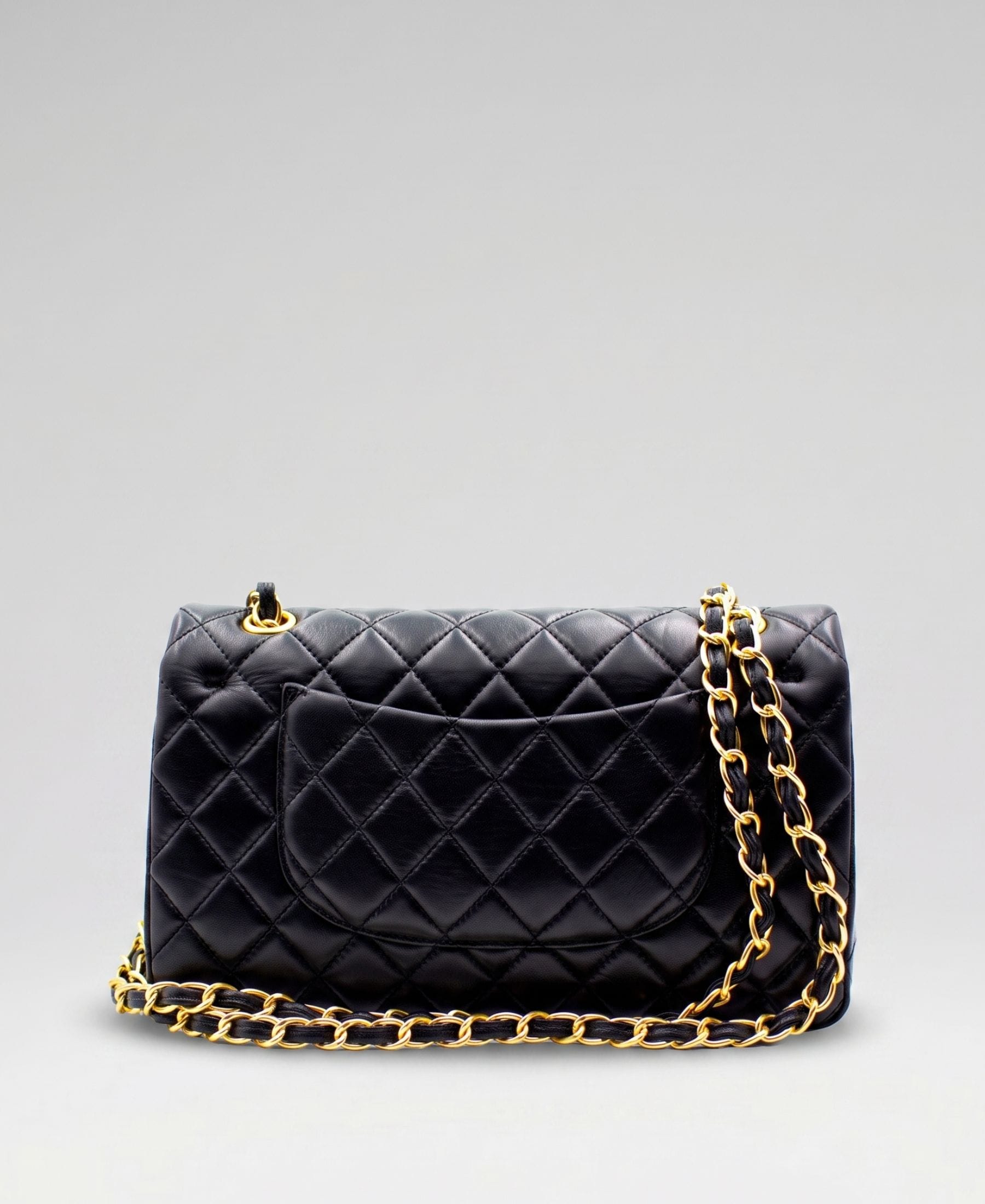 Crossly Black Leather Medium Shoulder/Crossbody Bag
