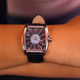 Calibre Women's Black Watch Mother of Pearl G14502B