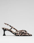 Eterna Bow Leopard Slingback 60