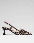 Eterna Leopard Slingback 60