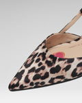 Eterna Leopard Slingback 60