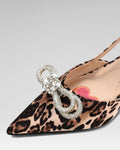 Gemini Leopard Slingback 60