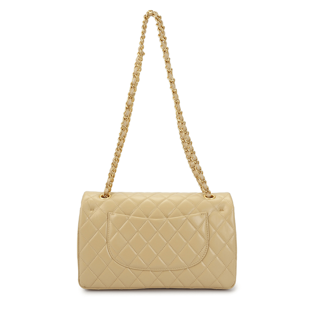 HOPE ROZA Crossly Beige Leather Medium Shoulder/Crossbody Bag