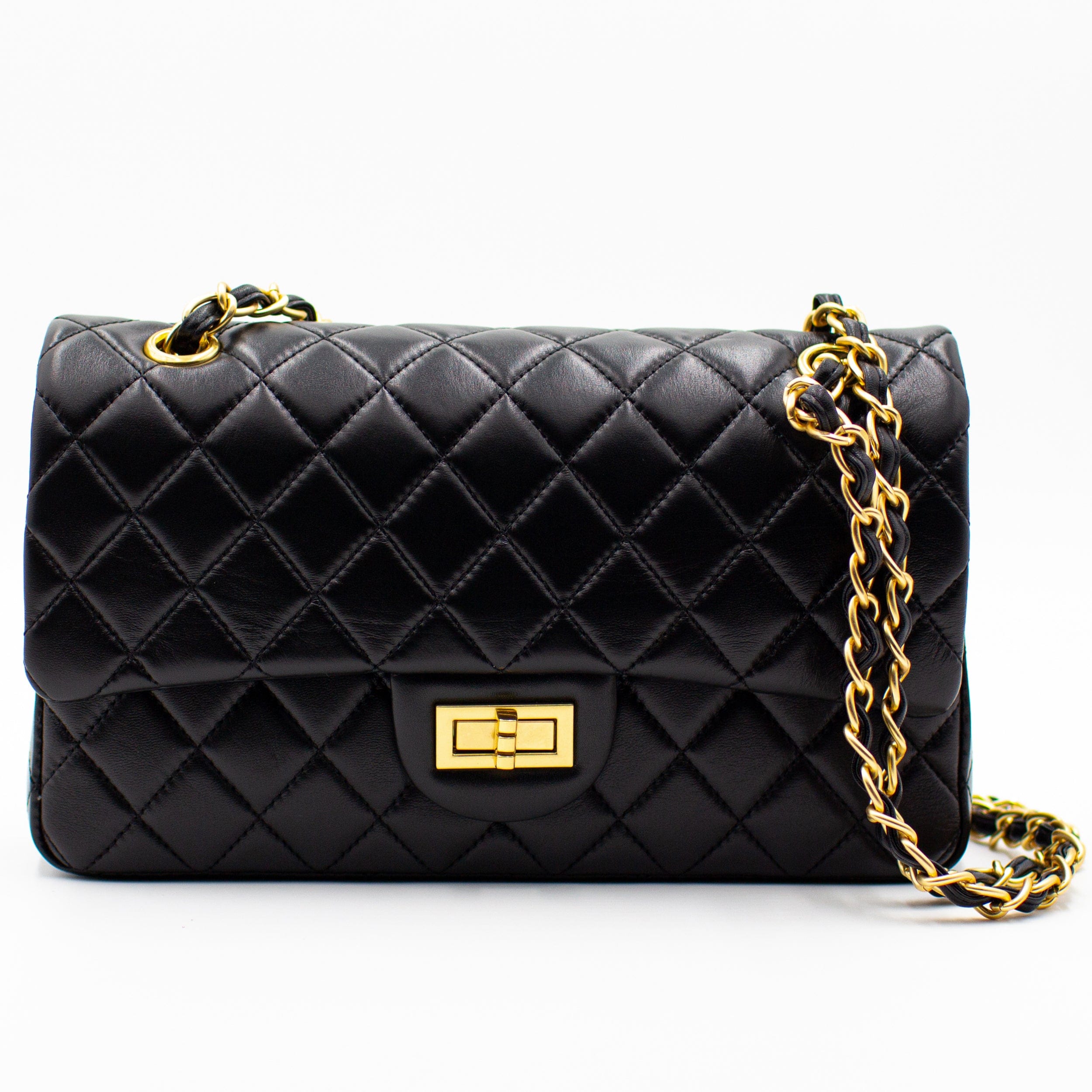 HOPE ROZA Crossly Black Leather Medium Shoulder/Crossbody Bag