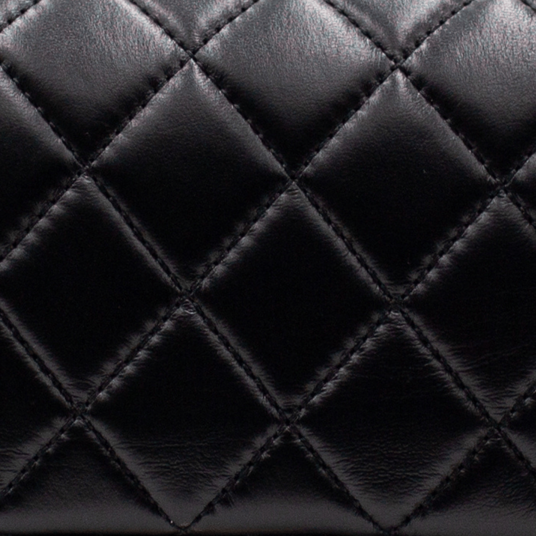 Crossly Black Leather Medium Shoulder/Crossbody Bag