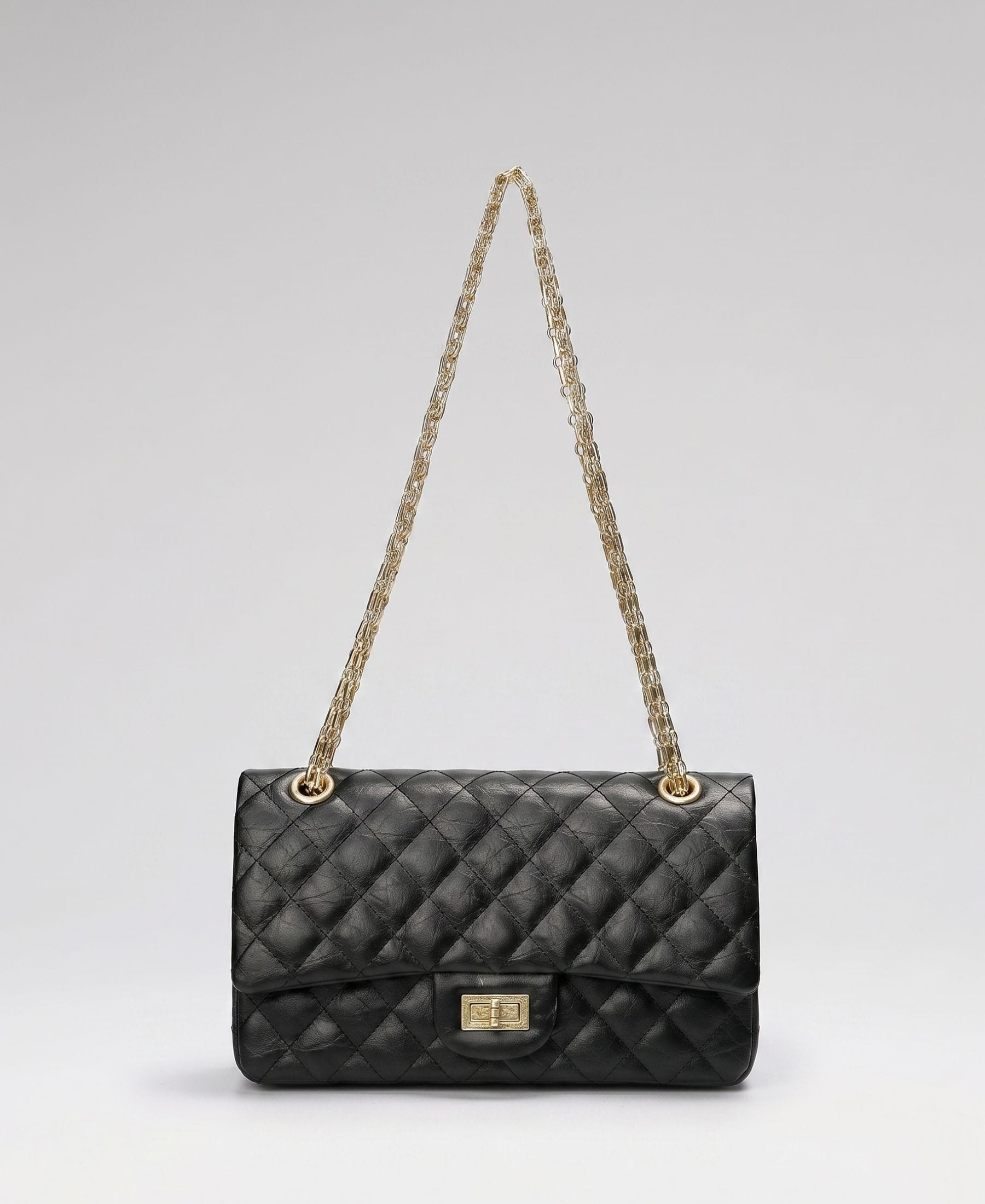 Crossly Riot Black Leather Shoulder Bag