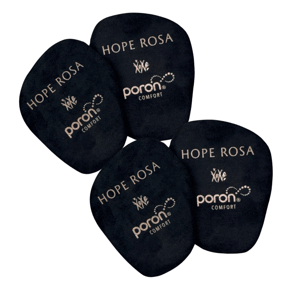 HOPE ROZA Insoles 2-Pair Cushion Insoles Sole Spots - Black