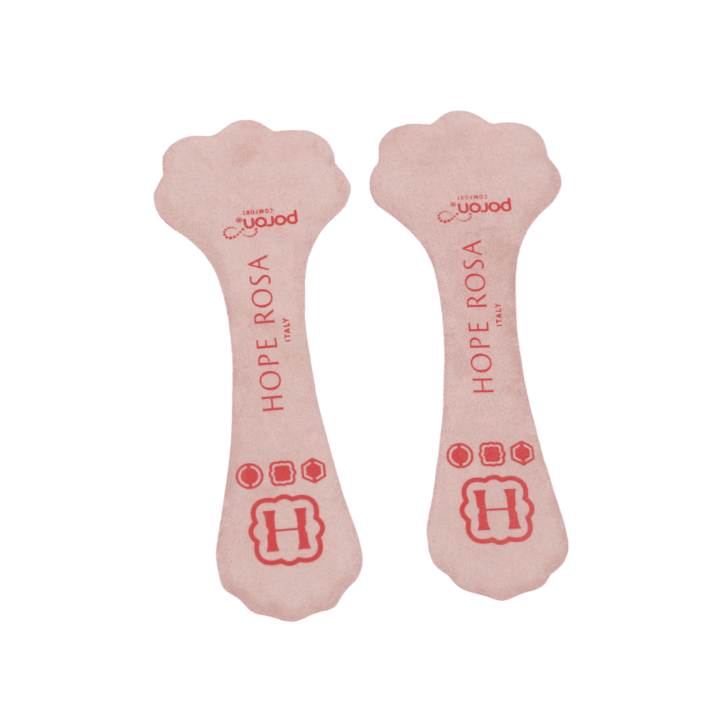HOPE ROZA Insoles 2-Pair of Full Length Cushion Insoles - Black/Rose