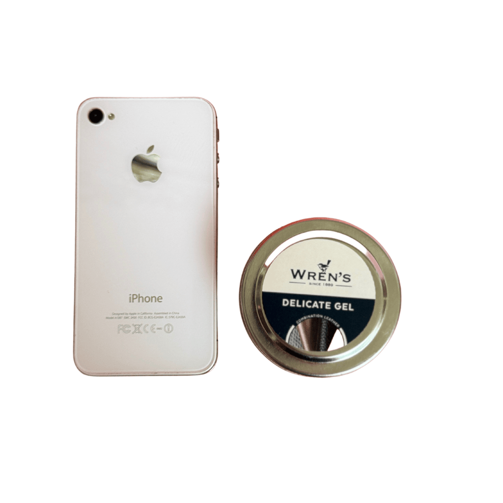 HOPE ROZA Leather Care Wren's Leather Repair & Shine Kit – Gel (50ml) & 2 Self-Shine Sponges