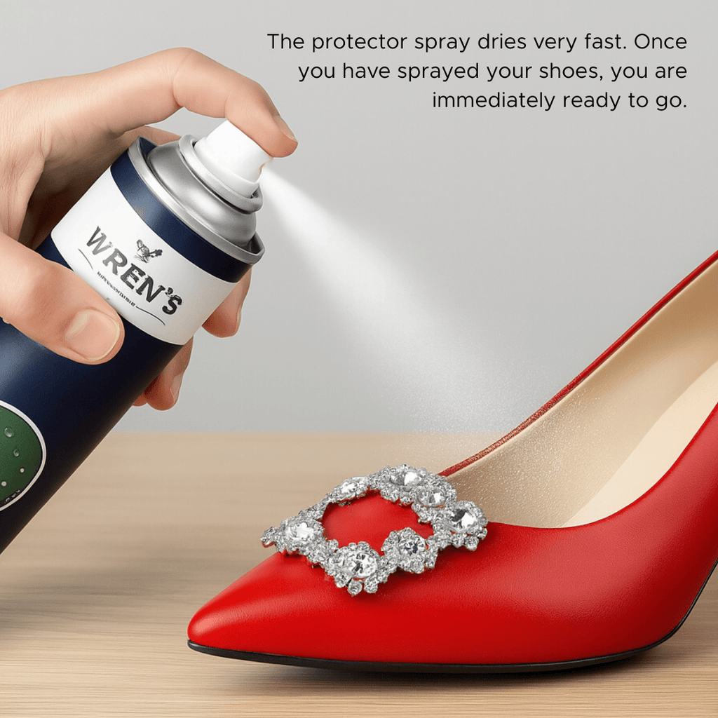 HOPE ROZA Leather Care Wren's Total Protector - Invisible Leather Waterproofing Spray, 300ml