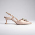 Marylyn Slingback Nude 60