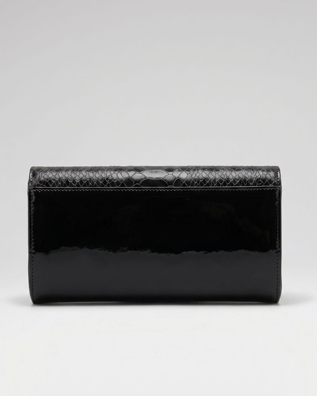 HOPE ROZA Marylyn Black Leather Clutch