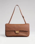 Trove 26 Caramel Leather Shoulder Bag