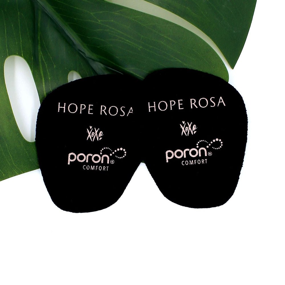 1-Pair Cushion Insoles Sole Spots - Black INSOLES- HOPE ROZA