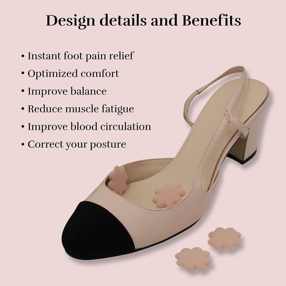 HOPE ROZA Insoles Flower Sole Spot - 8 Pack