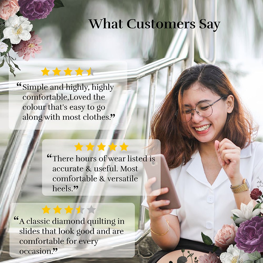 Venus Black Quilted Leather Slide Sandal Slides- HOPE ROSA 35