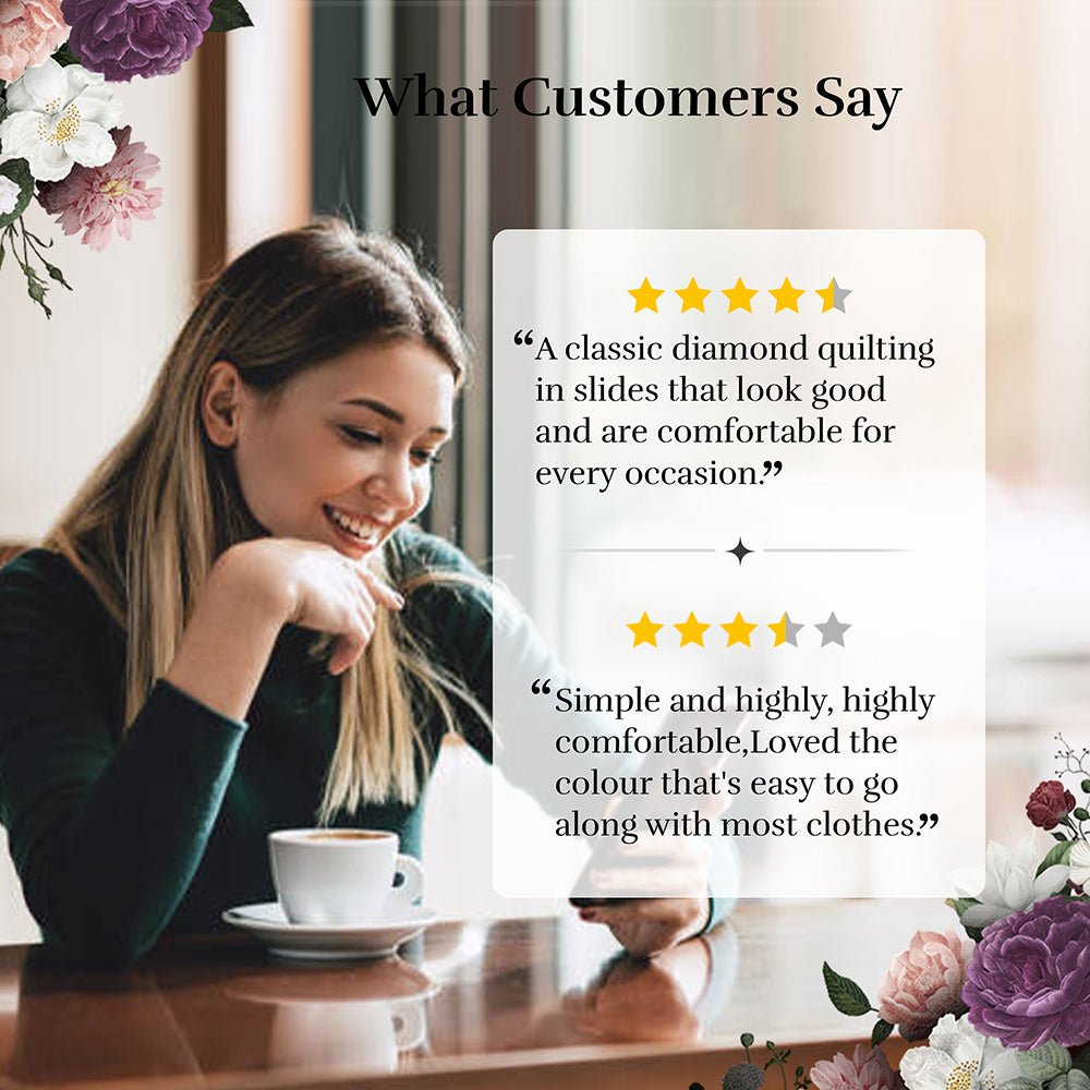 Venus Red Quilted Leather Slide Sandal Slides- HOPE ROSA 35